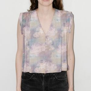 Rachel Comey floral v-neck top